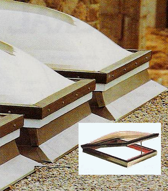 acrylic dome skylights